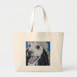 Quina Labradoodle Painting Jumbo Tygkasse