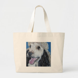 Quina Labradoodle Painting Jumbo Tygkasse