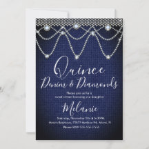 Quince Denim Diamanter Ädelsten Pärlor 