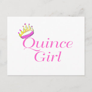 Quince Girl Vykort