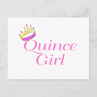 Quince Girl Vykort