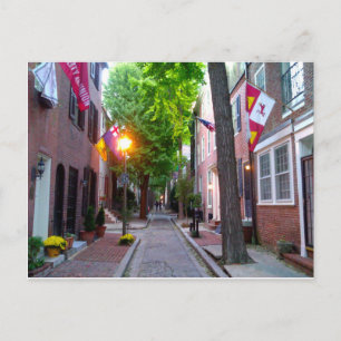 Quince Street, Philadelphia-vykort Vykort