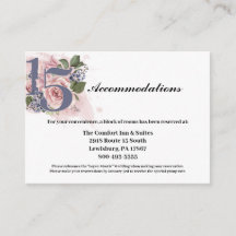 Quinceañera 15:e Chicens Blommigt