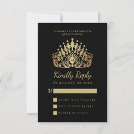 Quinceañera 15:e födelsedagsfirandet OSA kort