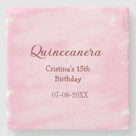Quinceanera anos 15-årsdag, lägg till namn struktu stenunderlägg