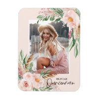 Quinceañera blek rosa  girly blommigt fotofödelsed