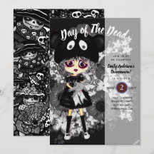 Quinceanera Day of the dead GOTH Girl Sugar Döskal