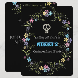 QUINCEANERA-DAY OF THE DEADINBJUDAN INBJUDNINGAR