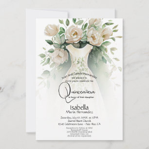 Quinceañera Elfenbenskusten och Elfenbenskusten Inbjudningar