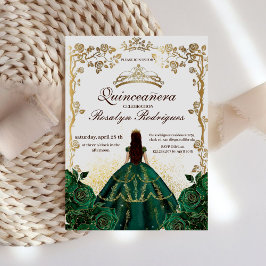 Quinceanera Emerald Beauty och best Quinceanera Inbjudningar