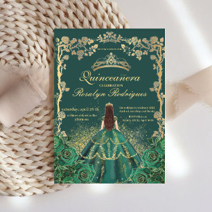 Quinceanera Emerald Beauty och best Quinceanera Inbjudningar