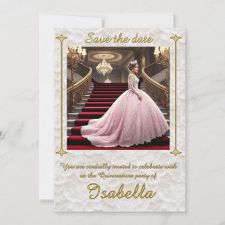 " QUINCEANERA FEST INVITATION " INBJUDNINGAR