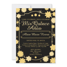 Quinceanera Foto Blommig Guld Silver Ros Glam