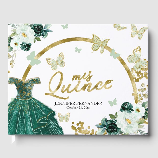 Quinceanera Guest Bok  Butterfly Dress (Framsida)