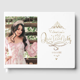 Quinceañera guestbook gästböcker