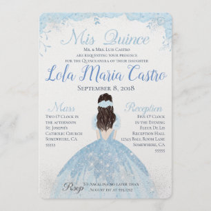 QUINCEANERA-INBJUDAN INBJUDNINGAR