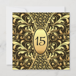 Quinceanera-inbjudan Inbjudningar