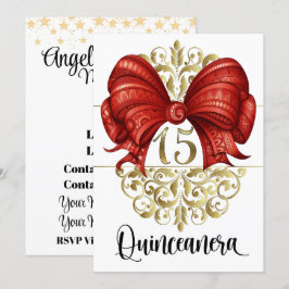 Quinceanera-inbjudan Inbjudningar