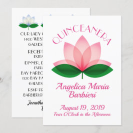 Quinceanera Inbjudningar