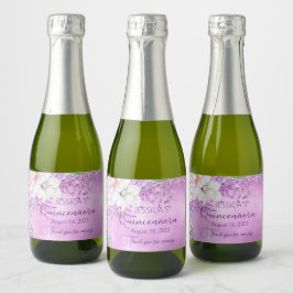 Quinceanera lilach lila mini Sparkling Vin