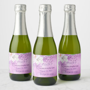 Quinceanera lilach lila mini Sparkling Vin