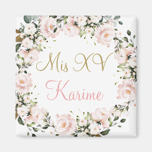 Quinceanera magnet souvenir