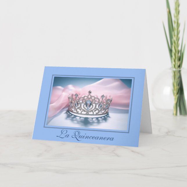 Quinceanera-mappat kort (Framsida)
