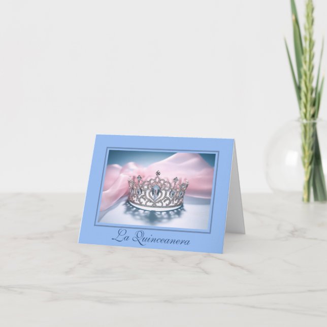 Quinceanera-mappat kort (Framsida)