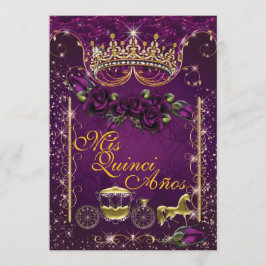 Quinceañera och Söta 16-partsinbjudningar Inbjudningar
