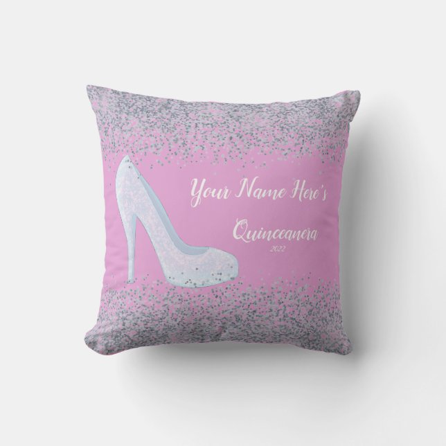 Quinceanera Pillow Kudde (Framsida)