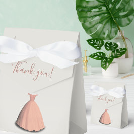Quinceañera Quince-klänning tack Presentaskar