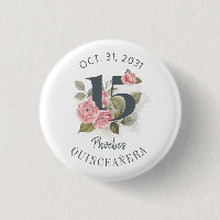 Quinceanera Rustic Blommigt 15:e födelsedagen