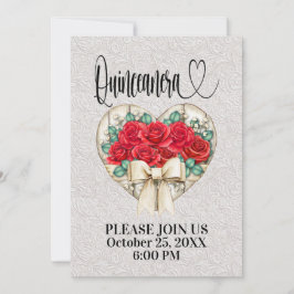 Quinceanera - Se Bakåtinbjudan Inbjudningar