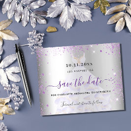 Quinceanera silver violet budget spara datumet