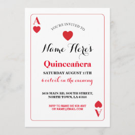 Quinceanera som leker den topp- Vegas för kort