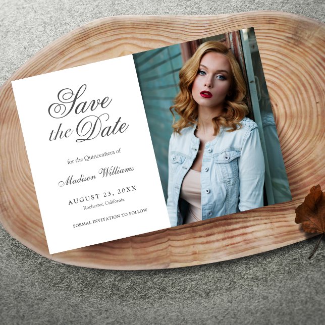 Quinceañera Spara datumet Söt 15-foto (Skapare uppladdad)