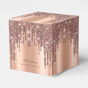 Quinceañeras Sweet 16:e Möhippan Ro Glitter Presentaskar