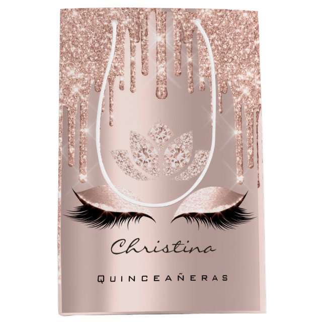 Quinceañeras Sweet 16:e Möhippan Sparkly Diamod (Framsidan)