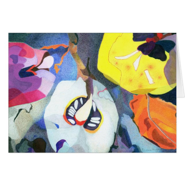 Quinces 4 hälsningskort (Framsidan Horizontal)