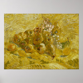 Quinces Lemons Pears Graps av Van Gogh Poster