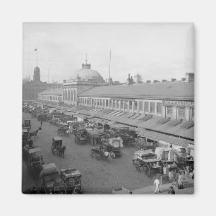 Quincy 1904 marknadsför den Boston magneten Magnet