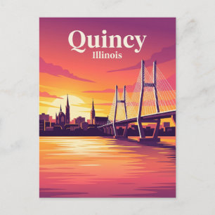Quincy Illinois Vykort