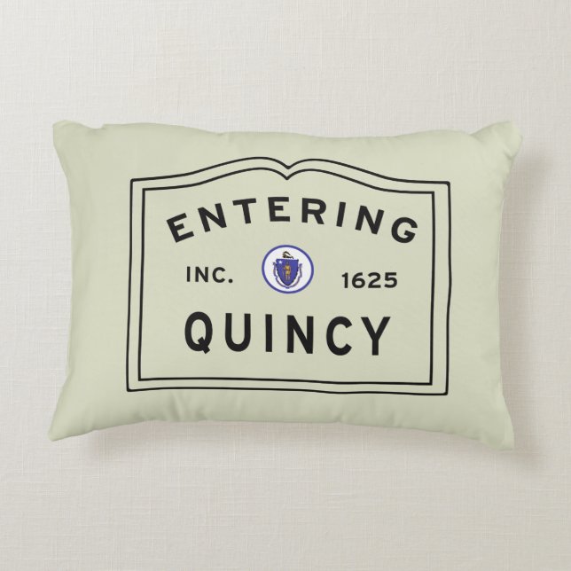 Quincy MORSA accent Pillow Prydnadskudde (Baksidan)