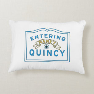 Quincy MORSA motto accent Pillow Prydnadskudde