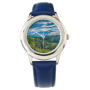 Quindio Armenia Colombia Natur Grönt Blå himmel Armbandsur