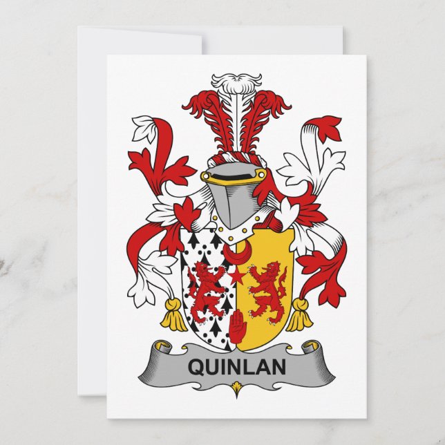 Quinlan Family Crest (Framsida)