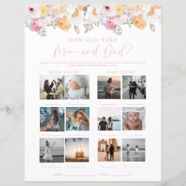 Quinn hur gammalt fotopatspel var mellan Mamma och