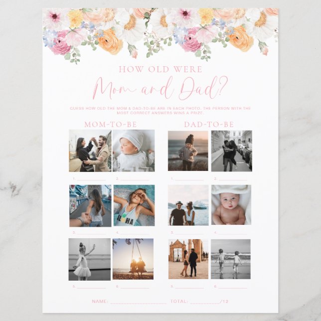 Quinn hur gammalt fotopatspel var mellan Mamma och (Framsida)