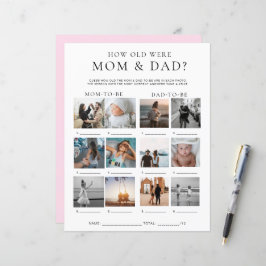 Quinn hur gammalt fotopatspel var mellan Mamma och