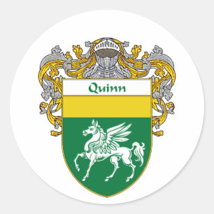 Quinn Jackar av Arm (Mantled) Runt Klistermärke